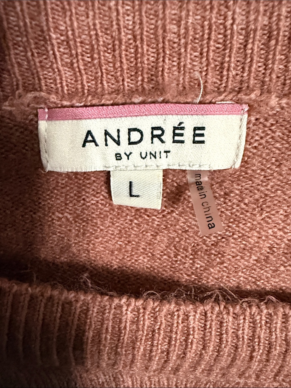 Andree by Unit Colorblock Striped Knit Sweater - Picture 6 of 8